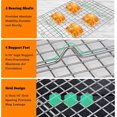 thumbnail image 3 of Cooling Rack - Set of 2 Stainless Steel, Oven Safe Grid Wire Racks for Cooking & Baking Oven-Safe, Dishwasher-Safe Food-Safe, Heavy Duty, Small Cooling Rack for Baking - 8.2 x 11.8 inch, 3 of 6