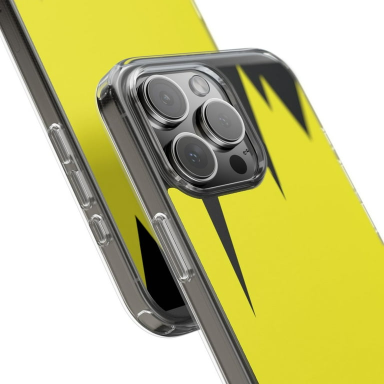 DistinctInk Clear Hybrid Case for Apple iPhone 15 Pro Max (6.7