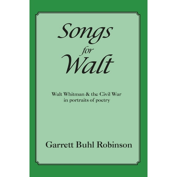 Songs for Walt, (Paperback)