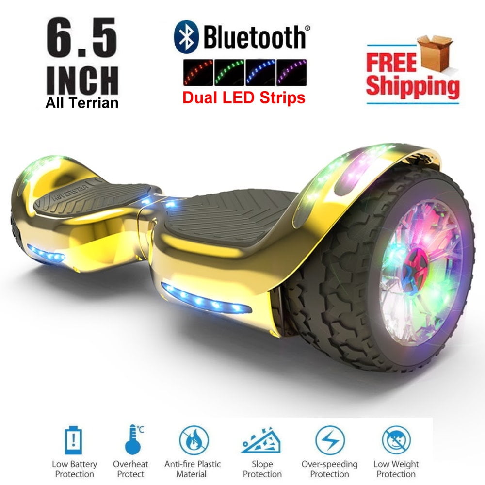Blue 6.5" Hoverboard/Swegway with LED Wheels UL2272 Certified 