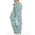 thumbnail image 3 of Women's Plush Pajama Pants - Petite to Plus Size Pajamas (Panda Jam, X-Large), 3 of 3
