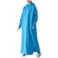 thumbnail image 1 of cfhntfmh Robes Grande Taille pour Femmes à Manches Longues Chandails à Capuchon Doux Robe Chandail Chaude en Molleton Fluide Longue Robe Maxi, 1 of 7
