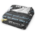 thumbnail image 3 of LHSHID Bereavement Gifts Sympathy Gift Blanket Flannel Soft and Comfortable Anti static Bed Sofa Blanket 50x60in, 3 of 5
