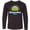 AB-Black, variant on Inktastic Summer Enjoy the Sunshine Huntington Beach California Blue Long Sleeve Youth T-Shirt