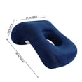 thumbnail image 2 of CRILSTYLEO Almohada Cómoda Cara Abajo Para Oficina Con Color Azul Oscuro, 2 of 6