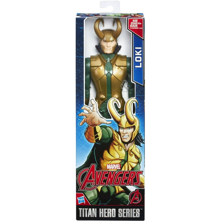 Marvel avengers - titan hero series - figurine de collection loki