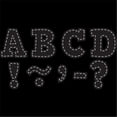 thumbnail image 1 of Teacher Created Resources TCR77309 Black Stitch Bold Block 3 Magnetic Letters, 1 of 2