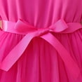 thumbnail image 6 of Girls Tutu Dress with Satin Belt, Spaghetti Strap Stretch Ballet Play Party Dress for Kids, Hot Pink, 3T-9 Years,Size 9 T, 6 of 7