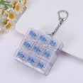 thumbnail image 7 of vlrwzc DIY Keyboard Fidget Keychain 9Keys Finger Keyboard Cap Portable Keychain Clickers for Adults Stress Relief Keyboard Fidget Clicker, 7 of 7