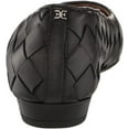 thumbnail image 3 of Sam Edelman Joy Black Pointed Toe Low Block Heeled Slip On Leather Ballet Flats (Black, 6), 3 of 6