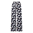 thumbnail image 4 of DHFJKG Womens Halloween Pajama Pants Ladies Pumpkin Ghost Pajamas Cute Soft Loungewear Pants, 4 of 4