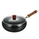 thumbnail image 1 of Japanese Uncoated Iron Pan,Hand-Forged Non-Coated Frying Pan for Gas,Induction, 1 of 5