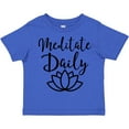 thumbnail image 3 of Inktastic Meditation Yoga Meditate Daily Resolution Boys or Girls Toddler T-Shirt, 3 of 5
