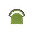 thumbnail image 3 of 860 Hunter 36" Swivel Bar Stool with Bronze Finish and Canter Kiwi Green Seat and Back, 3 of 5