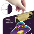 thumbnail image 6 of FORMRS Acrylic Clipboard with Low Profile Clip Standard A4 Letter Size, 12.5" x 9", Colorful UFO, 6 of 8