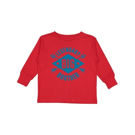 

Inktastic Legendary Big Brother Gift Toddler Boy Girl Long Sleeve T-Shirt