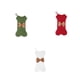 thumbnail image 5 of Billuyoard Medias de punto de Navidad con lazo, bolsa de regalo encantadora reutilizable para festival, calcetines decorativos para regalo que ahorran Kits de decoración para fiestas Blanco Billuyoard HA070095-03, 5 of 6