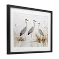 thumbnail image 2 of Stupell Industries Coastal Neutral Blue Herons in Reeds Black Framed Print Under Glass, 20 x 14, by LSR Design Studio, 2 of 8