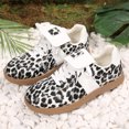 thumbnail image 7 of Domzle Women Retro Gum Sole Fashion Sneakers | PU Leather Classic Tennis Walking Shoes Anti Slip Trainers Black 37, 7 of 7
