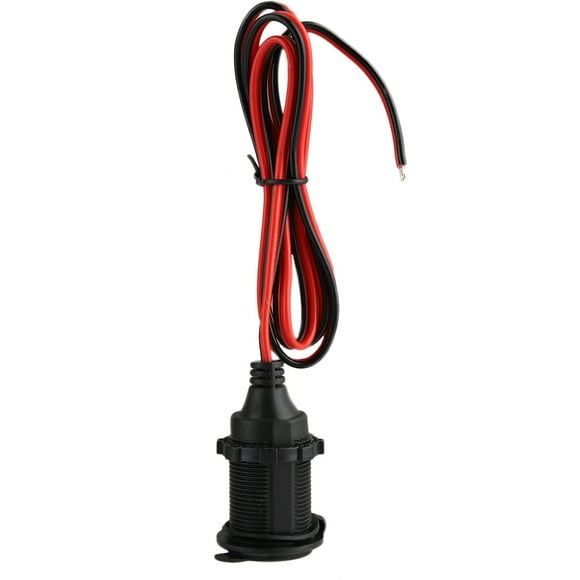 Cigarette Lighter Female Socket,Car Cigarette Lighter Cable Cigarette Lighter Socket Cable Cigarette Lighter Adapter Cable Reliable and Durable