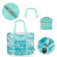 thumbnail image 2 of Bolsa de Playa KABAQOO de Malla Extra Grande Impermeable con 9 Bolsillos, 2 of 7