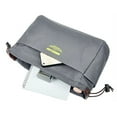 thumbnail image 4 of Vercord Canvas Handbag Organizers, Sturdy Purse Insert Organizer Bag in Bag, 10 Pockets Grey Large, 4 of 5