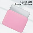 thumbnail image 3 of Funda para portátil RAINYEAR de 13,3" - estuche protector suave rosa, 3 of 7