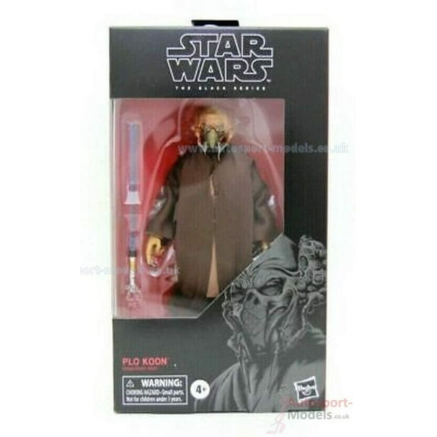 Star Wars The Black Series Plo Koon Toy 6' Escala The Clone Wars Figura de acción coleccionable