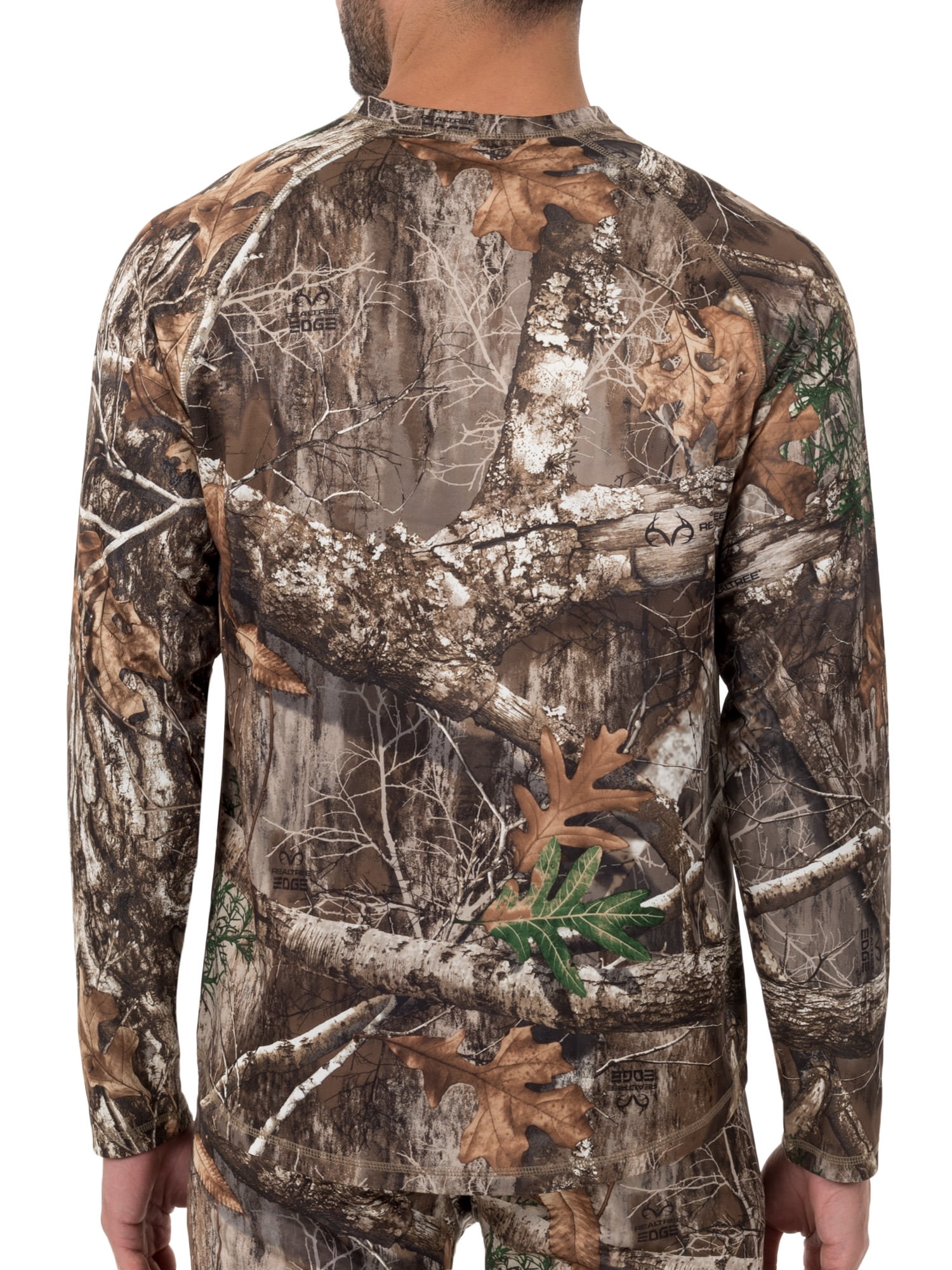 Realtree Men's Heavyweight Fleece Thermal Underwear Top