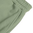 thumbnail image 6 of JUUYY Men's Fleece Lined Sweatpants Winter Warm Thick Comfort Casual Athletic Pants Big and Tall Loose Workout Running Pants Green XXL, 6 of 7