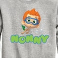 thumbnail image 3 of Bubble Guppies - Nonny - Toddler And Youth Crewneck Fleece Sweatshirt, 3 of 5