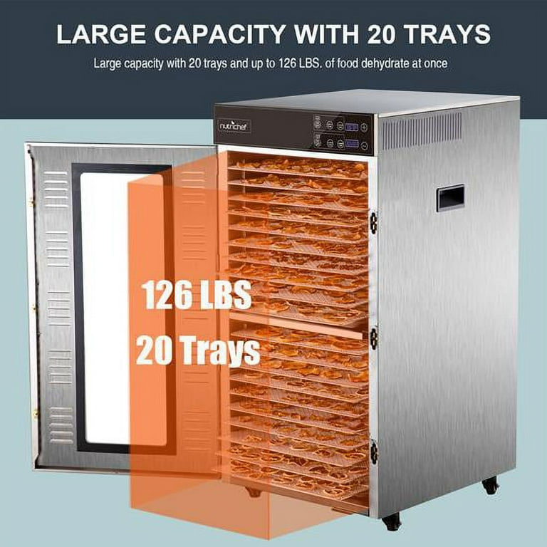 5/8 Trays Food Dehydrator Machine Meat Beef Jerky Maker Fruit Dryer Kitchen  NEW⭐