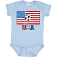 thumbnail image 3 of Inktastic USA Soccer Boys or Girls Baby Bodysuit, 3 of 5
