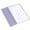 Purple, variant on Tnobhg 10 Pcs Clear Report Covers with Sliding Bar A4/Letter Paper No Punching Required Thickened Drawbar Folder
