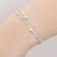 thumbnail image 2 of Minnieouse de latón para mujer, galvanizada, decorativa, elegante, de doble capa, brazalete de fotografía, joyería, regalo de cumpleaños Type2 NO2, 2 of 6