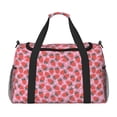 thumbnail image 1 of Balery Strawberry Bolsa de Gimnasio para Mujeres, Bolsa de Viaje con Bolsillo Húmedo, Bolsa de Fin de Semana para Mujeres, Bolsa de Viaje Resistente al Agua, 1 of 7