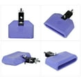 thumbnail image 5 of Cow Bell Noise Maker with Mallet - Percussion Instrument for Drum Set, Music Education, Cheering, Alerting at Sporting Events, 5 of 7