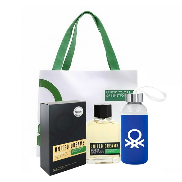 Estuche Benetton United Dreams Dream Big 3 pzs Hombre Benetton United Dreams Dream Big 3 pzs Hombre Walmart en linea