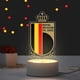 thumbnail image 1 of Decorative lamp ornaments night light Portugal France team fans souvenir led atmosphere lamp, 1 of 1