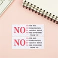thumbnail image 4 of OULII 6Set No Junk Mail Sign Sticker Durable PVC Mailbox Decal For Residential Users, 4 of 8