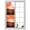 Orange, variant on Cowboys on Horses Window Privacy Film, Watercolor Western Art Sunset Desert Frosted Glass Window Clings Static Cling UV Heat Blocking Reusable Door Sticker for Bathroom 19.6 x 39.3 Inch