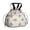 Pioneer Flower Floral-2, variant on Pioneer Flower Floral Print Pattern Drawstring Lunch Bag Women - Drawstring Lunch Bag Insulated for Work Office - Stain-Resistant Large Lunchbags for Women with Multi-Pockets