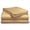Taupe Stripe, variant on 4 Piece Boat Sheet Set, 100% Egyptian Cotton, 600 Thread Count, 6" Deep Pocket, Extra Soft and Luxury - Universal - XL - V Berth Size Fits Perfectly - Black Stripe.