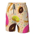 thumbnail image 4 of Fotbe Donuts Trajes de Baño Estampados para Hombre, Shorts de Verano de Secado Rápido, Ropa de Playa, Bañadores-Large, 4 of 6