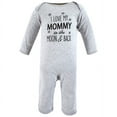 thumbnail image 3 of Hudson Baby Infant Boys Cotton Coveralls, Mom Dad Moon  Back, 18-24 Months, 3 of 5
