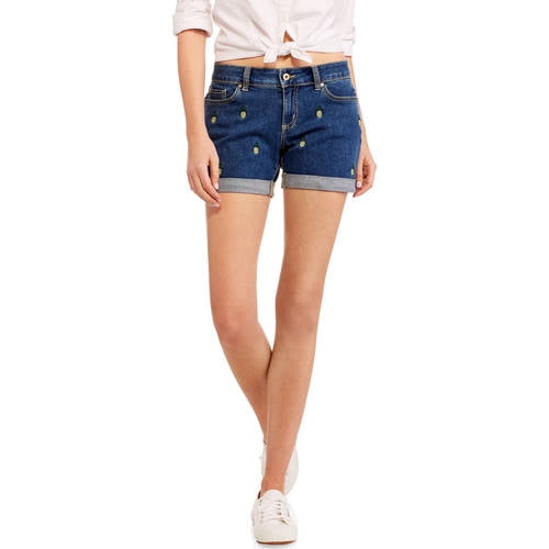 faded glory denim shorts