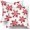 Red-snowflakes, variant on Red Snow Flakes Winter Pillow Covers 16X16 Inch Set of 2 Falling Snowflakes Crystal Christmas White Pillow Cases Xmas Holiday Cotton Cushion Case Farmhouse Home Decor for Couch Sofa Outdoor
