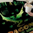 thumbnail image 5 of Yibo Cute Dragons Blanket Flannel Soft and Comfortable Anti-static Bed Sofa Blanket, 5 of 7
