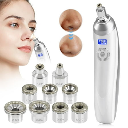 Upgraded Diamond Micro-Dermabrasion Facial Machine, Professional Facial Deep Cleasing Tool, Home Use Facial Skin Care Equipment