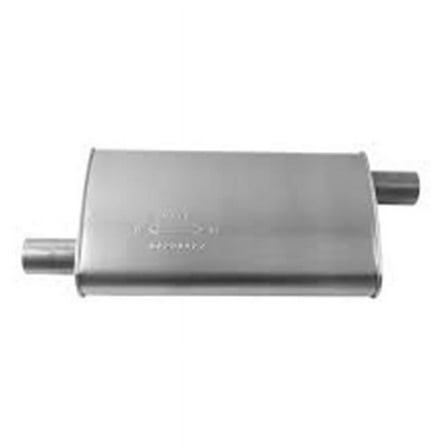 Ap Exhaust Products 3746Sl Muffler - Enforcer Ii Oval 2.25In Id/Od O/O 26In Oal